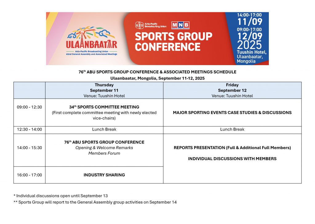 76th Sports Group Conference, Ulaanbaatar