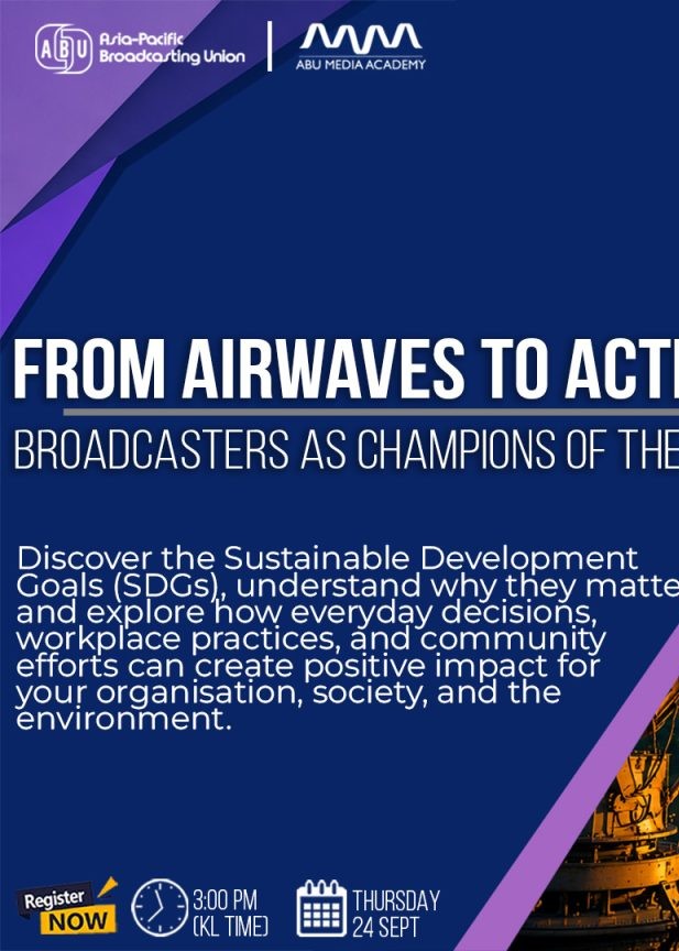 From Airwaves to Action: Broadcasters as Champions of the SDGs