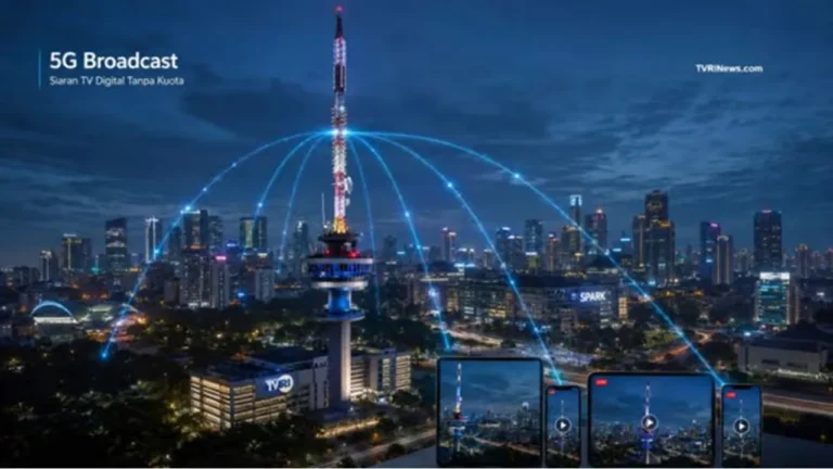 Indonesia begins testing direct TV broadcasts to phones via 5G Broadcast 