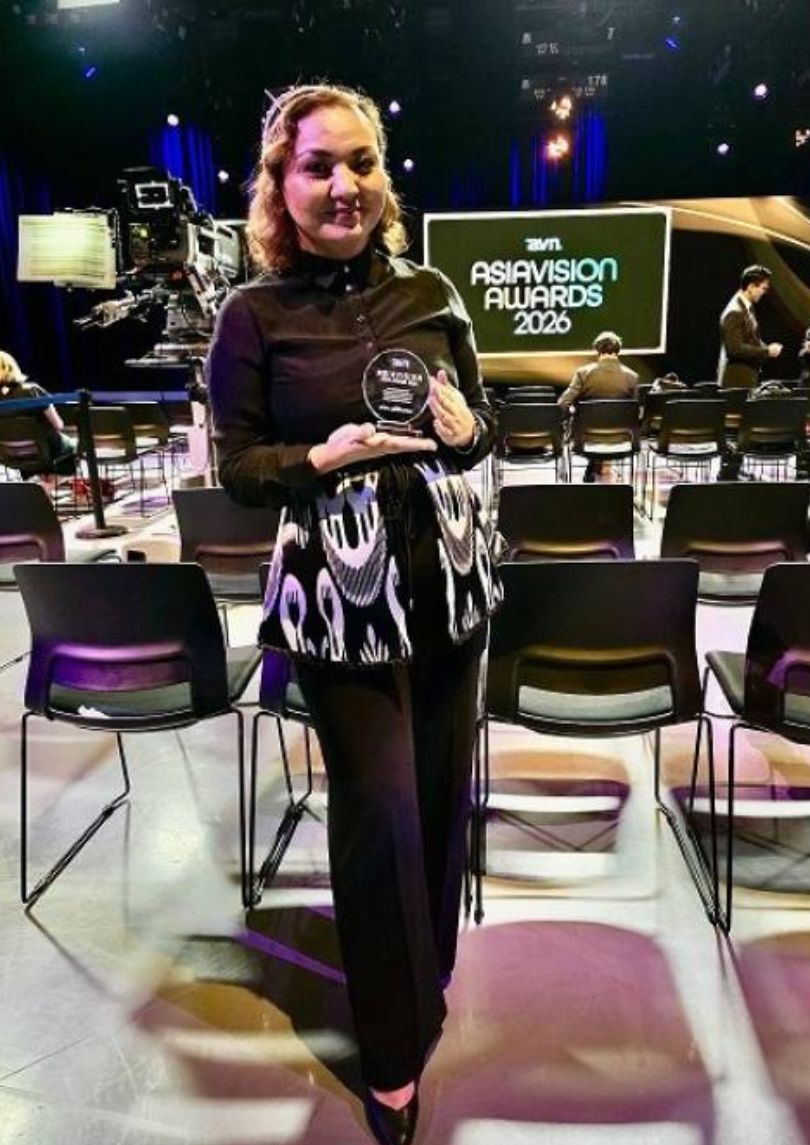 Uzbekistan’s MTRK Journalist Receives Asiavision Jury Award